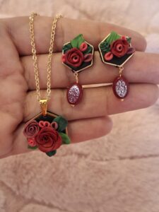 Flowers and beads