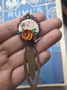Vintage style bookmark